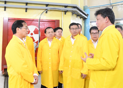 Phó Thủ tướng Bùi Thanh Sơn thăm, làm việc với Viện Nghiên cứu hạt nhân