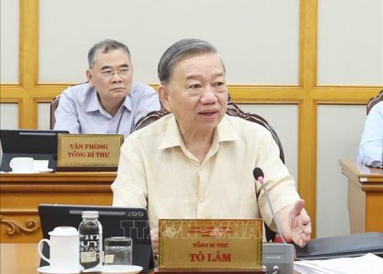 Tổng Bí thư Tô Lâm: Kịp thời tháo gỡ khó khăn, vướng mắc khi vận hành bộ máy mới