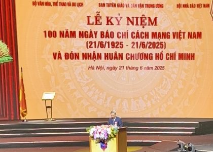 Toàn văn bài phát biểu của đồng chí Tổng Bí Thư Tô Lâm tại tại Lễ kỷ niệm 100 năm Ngày Báo chí Cách mạng Việt Nam (21/6/1925 – 21/6/2025).