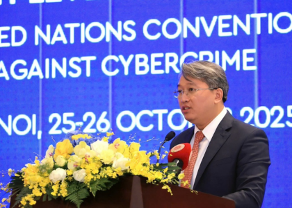 Phát biểu của Bộ trưởng Nguyễn Hải Ninh trong phiên thảo luận chuyên đề tại Lễ mở ký Công ước Hà Nội