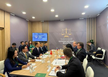 Tiếp tục củng cố quan hệ hợp tác pháp luật, tư pháp Việt Nam – Liên bang Nga