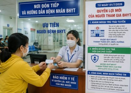 Mở rộng quyền lợi, tăng mức hưởng BHYT từ ngày 01/7/2026