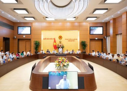 Sáng nay khai mạc Phiên họp thứ 4 của Ủy ban Thường vụ Quốc hội