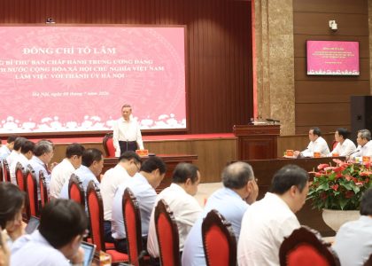 Hà Nội cần xây dựng kịch bản tăng trưởng theo từng ngành, lĩnh vực, địa bàn và dự án lớn