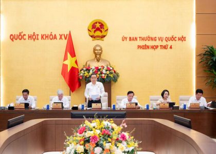 Ủy ban Thường vụ Quốc hội sẽ cho ý kiến về nhiều dự án luật, nghị quyết quan trọng