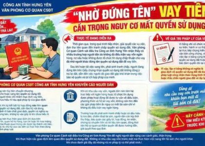 Cảnh báo nguy cơ mất quyền sử dụng đất khi nhờ người khác đứng tên để vay tiền