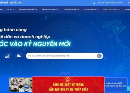 Bộ Tư pháp triển khai Đề án ‘Phát triển Cổng Pháp luật quốc gia giai đoạn 2026 – 2030’